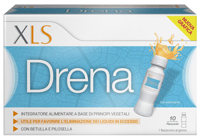 XLS DRENA 10 FLACONCINI X 10 ML - Farmacianumberone.it