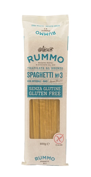 RUMMO SPAGHETTI N3 DI RISO INTEGRALE E MAIS 400 G - Farmacianumberone.it