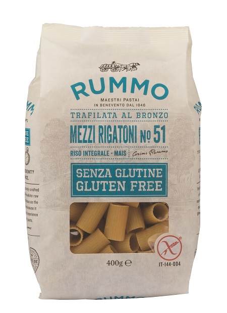 RUMMO MEZZI RIGATONI N51 DI RISO INTEGRALE E MAIS 400 G - Farmacianumberone.it