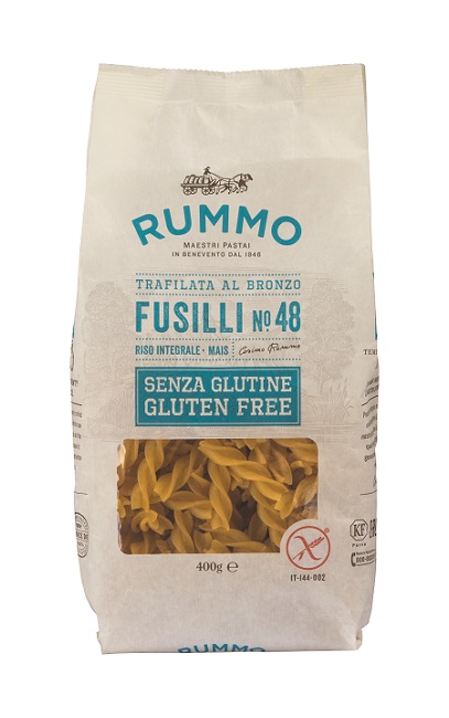 RUMMO FUSILLI N48 DI RISO INTEGRALE E MAIS 400 G - Farmacianumberone.it