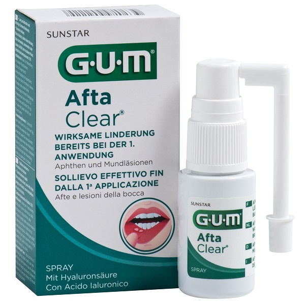 GUM AFTACLEAR SPRAY 15 ML - Farmacianumberone.it