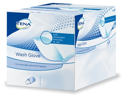 GUANTO PER IGIENE TENA WASH 50 PEZZI - Farmacianumberone.it