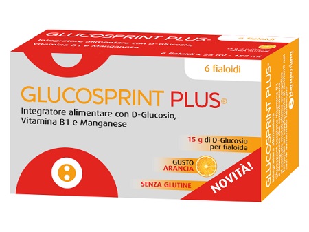 GLUCOSPRINT PLUS ARANCIA 6 FIALOIDI DA 25 ML - Farmacianumberone.it