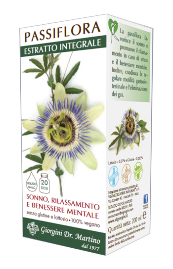 PASSIFLORA ESTRATTO INTEGRALE 200 ML - Farmacianumberone.it
