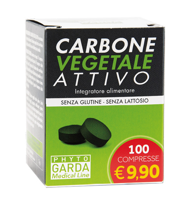 CARBONE VEGETALE ATTIVO 100 COMPRESSE - Farmacianumberone.it