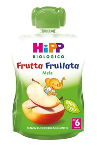 HIPP BIO HIPP BIO FRUTTA FRULLATA MELA 90 G - Farmacianumberone.it