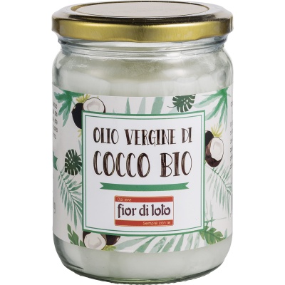FIOR DI LOTO OLIO VERGINE DI COCCO BIO 450 ML - Farmacianumberone.it