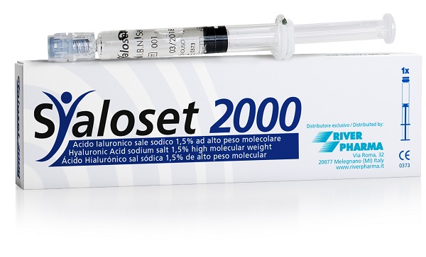 SIRINGA INTRA-ARTICOLARE SYALOSET 2000 ACIDO IALURONICO 1,5% 2 ML 1 PEZZO - Farmacianumberone.it