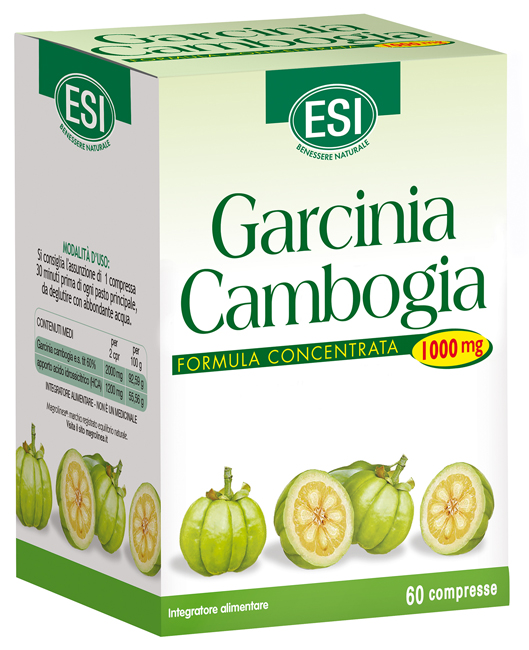 ESI GARCINIA CAMBOGIA 1000 MG 60 COMPRESSE - Farmacianumberone.it