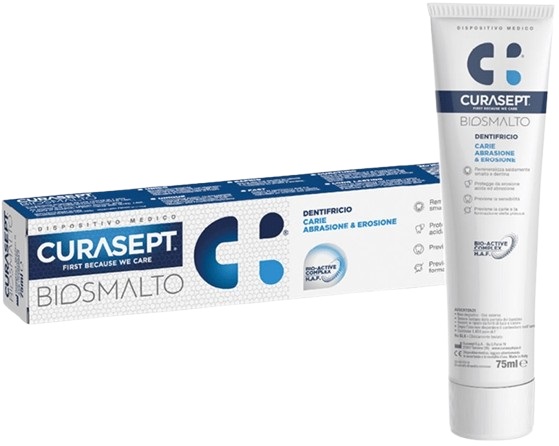 CURASEPT BIOSMALTO CARIE DENTIFRICIO 75 ML - Farmacianumberone.it