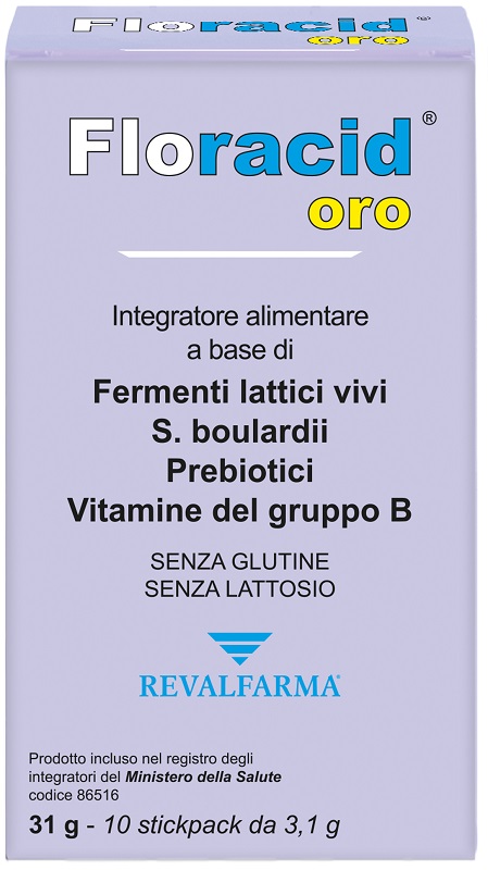 FLORACID OROSOLUBILE 10 BUSTINE DA 4,5 G - Farmacianumberone.it