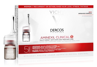 DERCOS AMINEXIL FIALE 21 DONNA 6 ML - Farmacianumberone.it