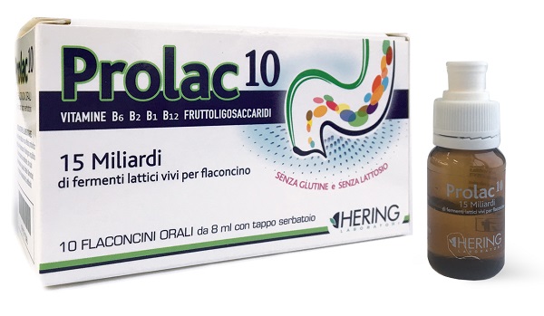 PROLAC10 FERMENTI LATTICI 15 MILIARDI 10 FLACONCINI 8 ML - Farmacianumberone.it