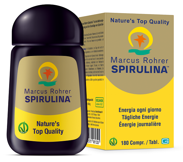 SPIRULINA MARCUS ROHRER 180 COMPRESSE - Farmacianumberone.it