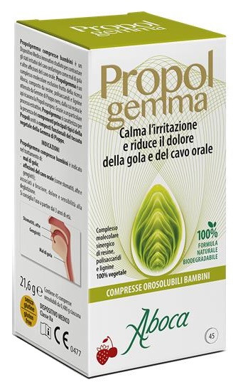 PROPOLGEMMA BAMBINI 45 COMPRESSE OROSOLUBILI 480 MG - Farmacianumberone.it
