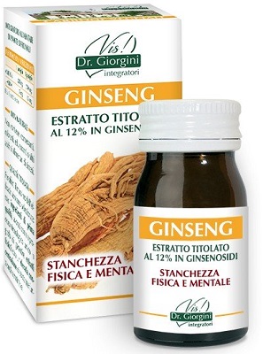 GINSENG ESTRATTO TITOLATO 60 PASTIGLIE - Farmacianumberone.it