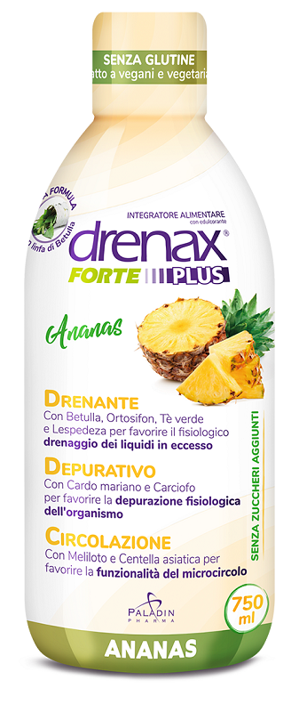 DRENAX FORTE PLUS ESOTICO CON ESTRATTO D'ANANAS 750 ML - Farmacianumberone.it