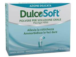 DULCOSOFT POLVERE PER SOLUZIONE ORALE 20 BUSTINE - Farmacianumberone.it