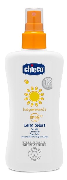 CHICCO LATTE SOLARE SPRAY SPF50 - Farmacianumberone.it