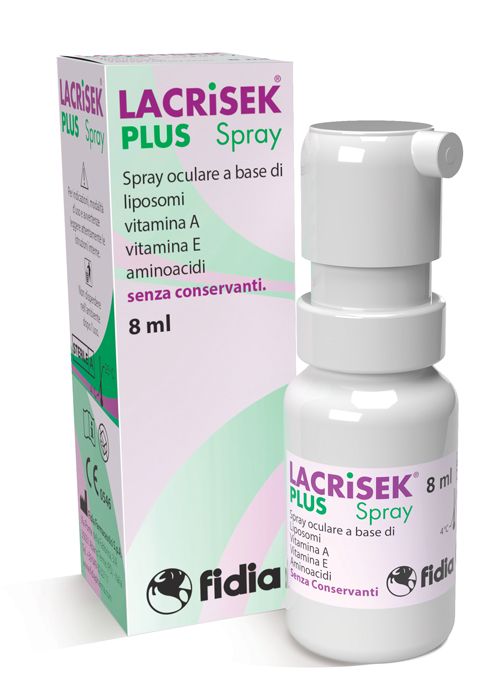 LACRISEK PLUS SPRAY SENZA CONSERVANTI SOLUZIONE OFTALMICA 8 ML - Farmacianumberone.it