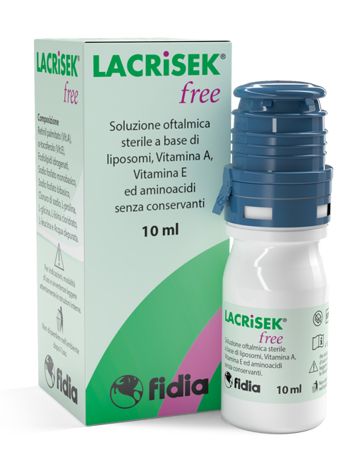LACRISEK FREE SOLUZIONE OFTALMICA SENZA CONSERVANTI 10 ML - Farmacianumberone.it