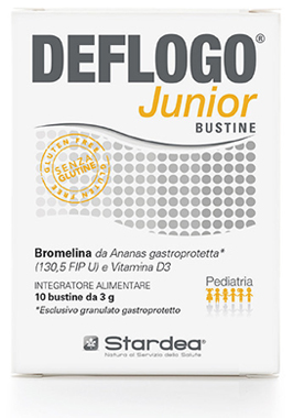 DEFLOGO JUNIOR 10 BUSTINE - Farmacianumberone.it