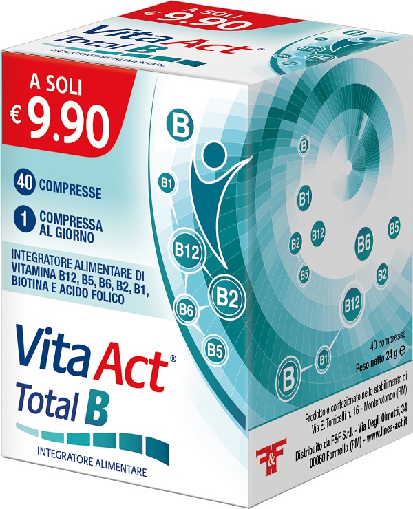 VITA ACT TOTAL B 40 COMPRESSE - Farmacianumberone.it
