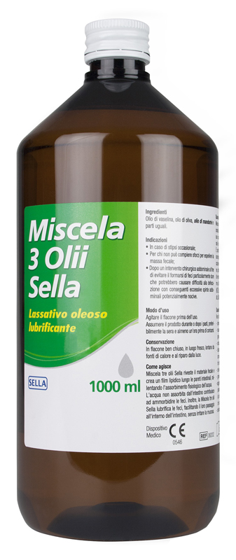 MISCELA 3 OLII LASSATIVO 1 LITRO MD - Farmacianumberone.it