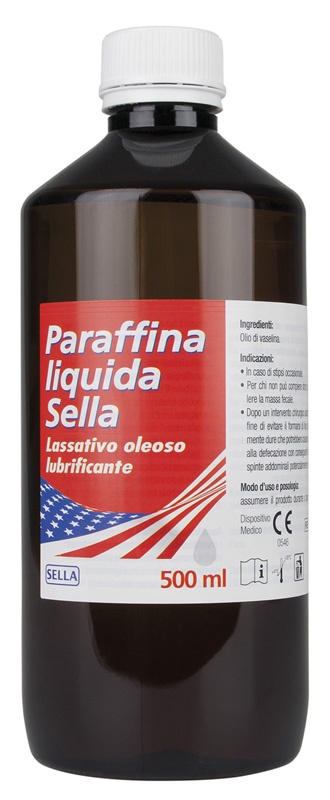 PARAFFINA LIQUIDA MD LASSATIVO 500 ML SELLA - Farmacianumberone.it