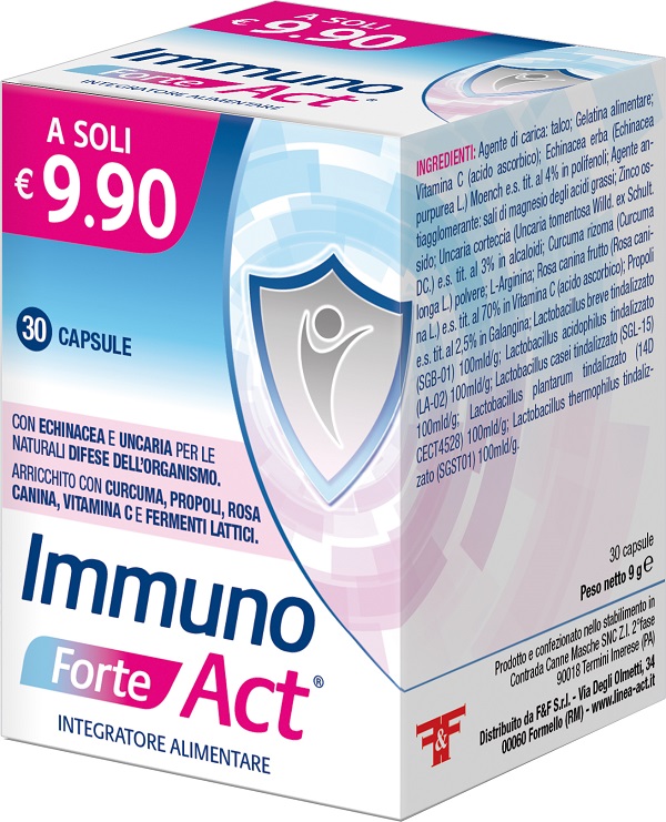 IMMUNO FORTE ACT 30 CAPSULE - Farmacianumberone.it