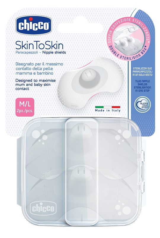 CHICCO PARACAPEZZOLI SILICONE LARGE - Farmacianumberone.it