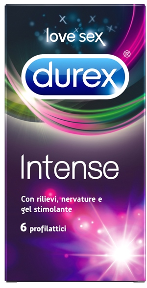 DUREX INTENSE ORGASMIC CONDOM 6 PEZZI - Farmacianumberone.it