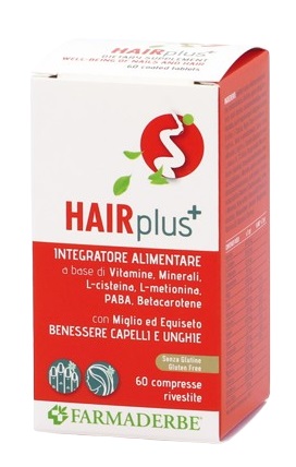 HAIR PLUS 60 COMPRESSE 77 G - Farmacianumberone.it