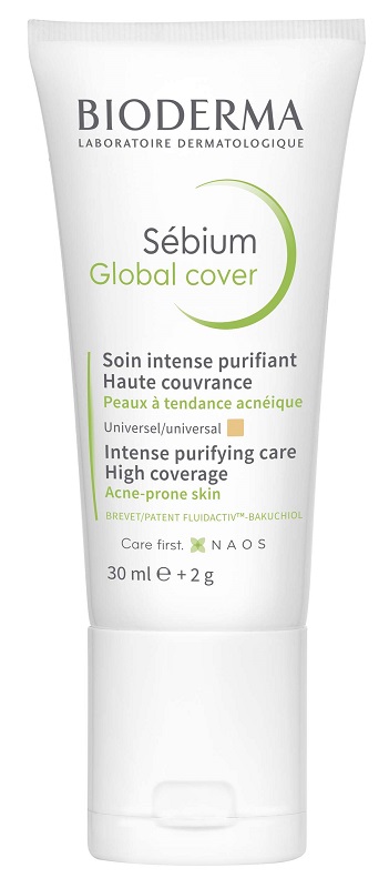 SEBIUM GLOBAL COVER 30 ML + TAPPO CON STICK CORRETTORE 2 G - Farmacianumberone.it