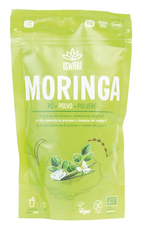 ISWARI MORINGA POLVERE BIO 125 G - Farmacianumberone.it