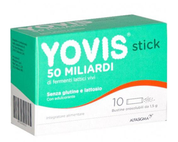 YOVIS STICK 10 BUSTINE DA 1,5 G - Farmacianumberone.it