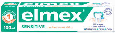 ELMEX DENTIFRICIO SENSITIVE CON FLUORURO AMMINICO 100 ML - Farmacianumberone.it
