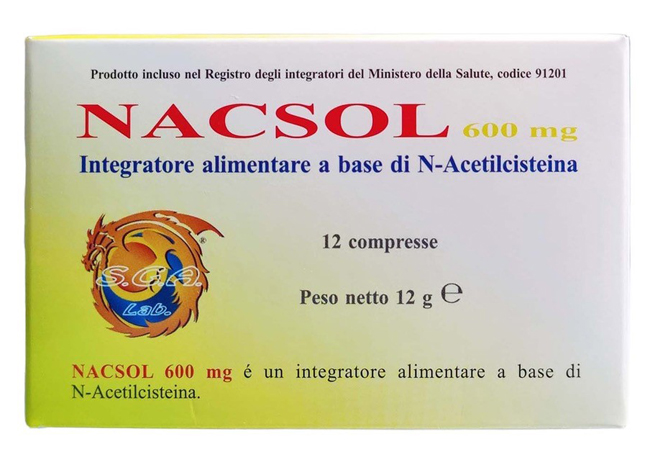 NACSOL 12 COMPRESSE - Farmacianumberone.it