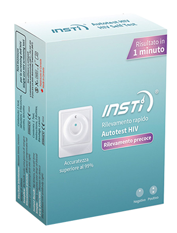 TEST DI AUTODIAGNOSI INSTI HIV INDIVIDUAZIONE ANTICORPI DELL'HIV SCREEN TEST - Farmacianumberone.it