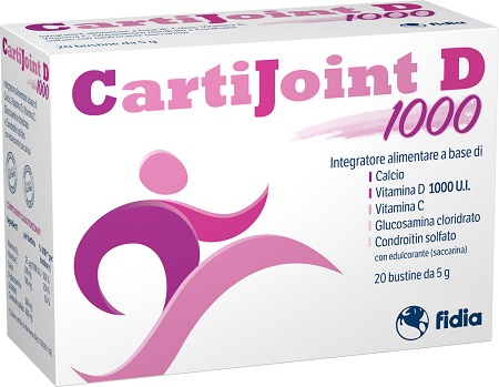 CARTIJOINT D 1000 20 BUSTINE 5 G - Farmacianumberone.it