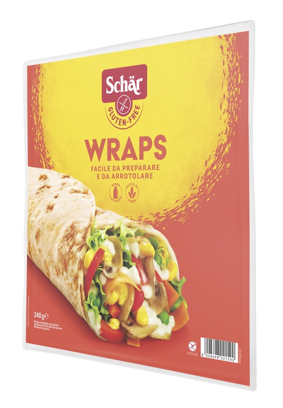 SCHAR WRAPS PIADINA ARROTOLABILE 240 G - Farmacianumberone.it