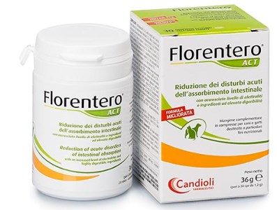 FLORENTERO ACT 120 COMPRESSEAPPETIBILI PER CANI E GATTI - Farmacianumberone.it