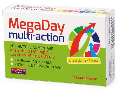 MEGADAY MULTI ACTION 30 COMPRESSE - Farmacianumberone.it