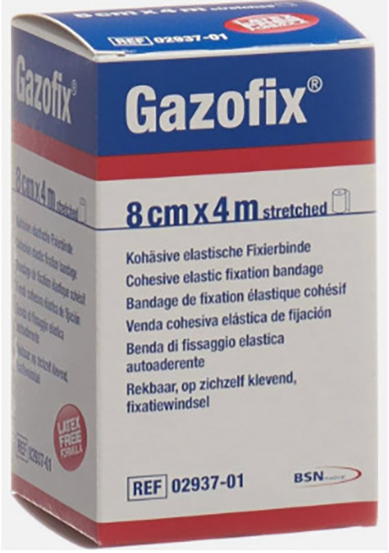 BENDA ELASTICA AUTOADESIVA GAZOFIX 8X400 CM - Farmacianumberone.it