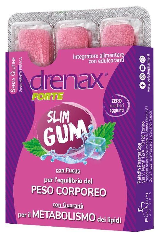 DRENAX SLIM DIMAGRANTE 9 GUM - Farmacianumberone.it