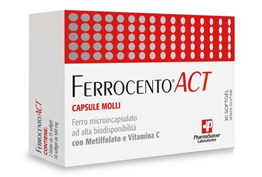 FERROCENTO ACT 30 CAPSULE MOLLI - Farmacianumberone.it