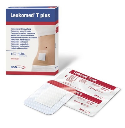 LEUKOMED T PLUS MEDICAZIONE POST-OPERATORIA TRASPARENTE IMPERMEABILE 7,2 X 5 CM - Farmacianumberone.it