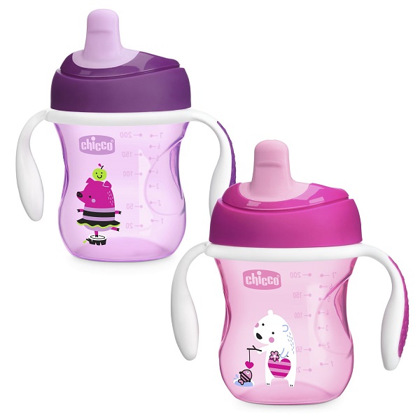CHICCO TAZZA TRAINING ROSA 6 MESI - Farmacianumberone.it