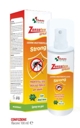 ZANZATEN SPRAY STRONG PREPUNTURA 100 ML - Farmacianumberone.it