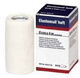 BENDA ELASTICA AUTOADESIVA ELASTOMULL HAFT COMPRESSIONE FORTE 8X400 CM - Farmacianumberone.it